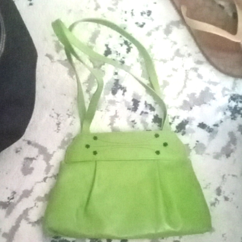 Vintage Rosalina Lime Green Women's Shoulder Bag